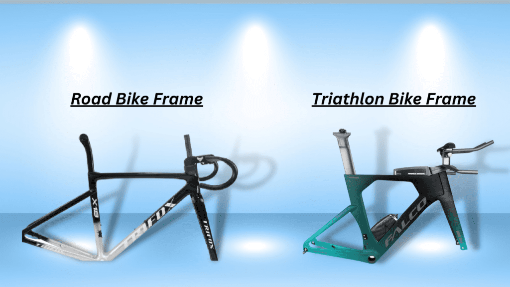Frame geometry Road Bike Vs Triathlon Bike