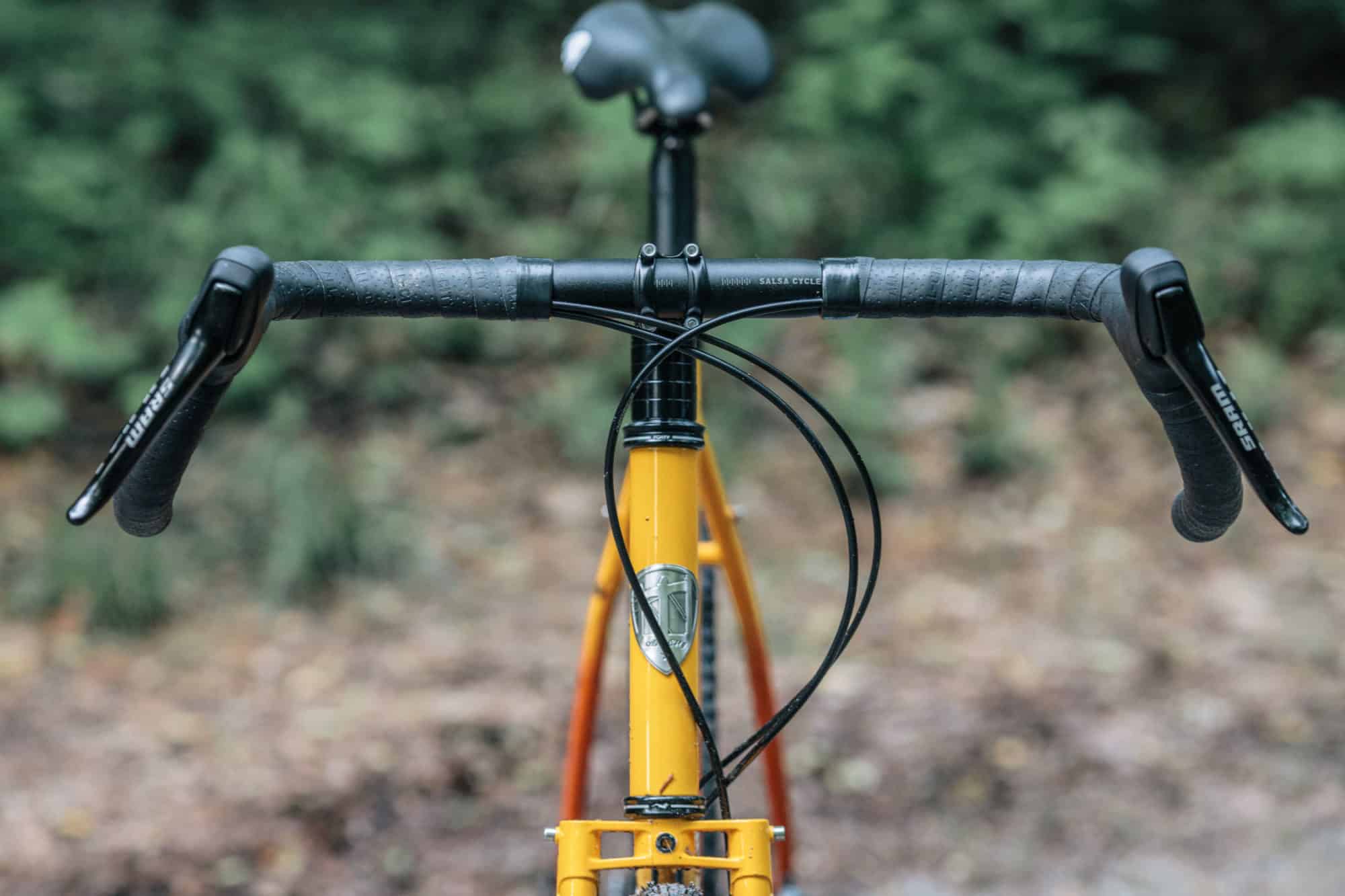 Handlebars gravel bike