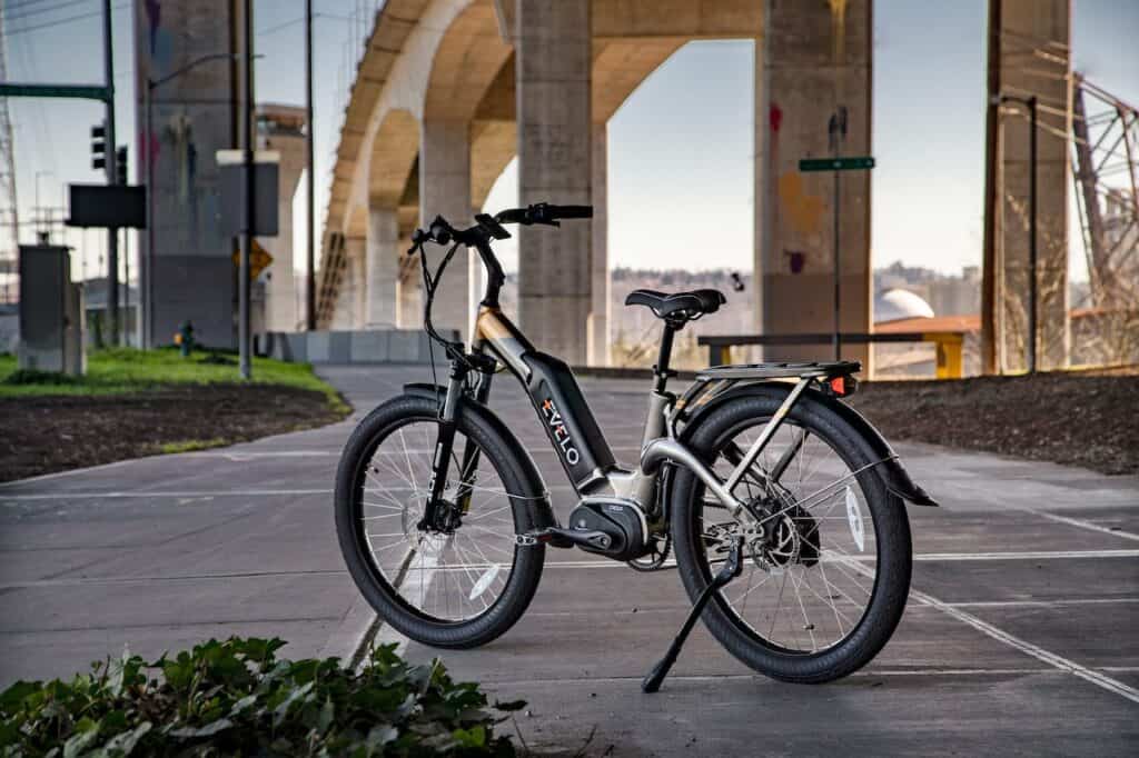 a parked ebike